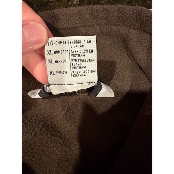 Columbia Men's XL Brown Full Zip Fleece Jacket Casual Outdoor Standard - Picture 8 of 8